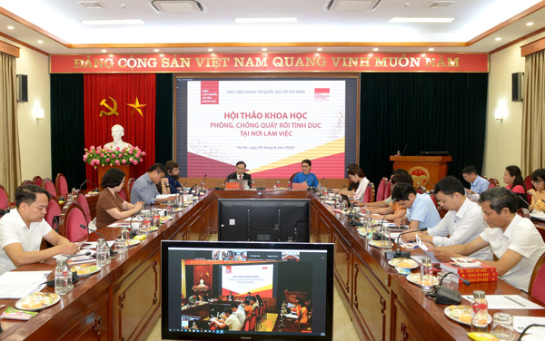 Hội thảo chuyên đề về “Phòng, chống quấy rối tình dục nơi làm việc”