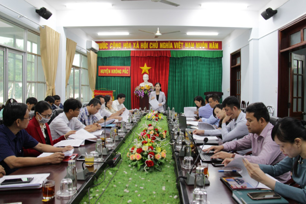 Đoàn giám sát của Ban Pháp chế, HĐND tỉnh giám sát công tác cải cách thủ tục hành chính trên địa bàn huyện Krông Pắc, giai đoạn 2019 - 2021