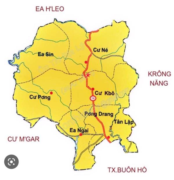 Thành lập thị trấn Pơng Drang thuộc huyện Krông Búk, tỉnh Đắk Lắk