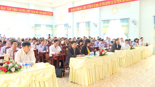 Đoàn Đại biểu Quốc hội tỉnh Đắk Lắk tiếp xúc cử tri sau Kỳ họp thứ 4, Quốc hội khóa XV tại xã Ea Drơng, huyện Cư M’gar