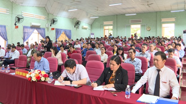 Đoàn Đại biểu Quốc hội tỉnh Đắk Lắk tiếp xúc cử tri sau Kỳ họp thứ 4, Quốc hội khóa XV tại thành phố Buôn Ma Thuột