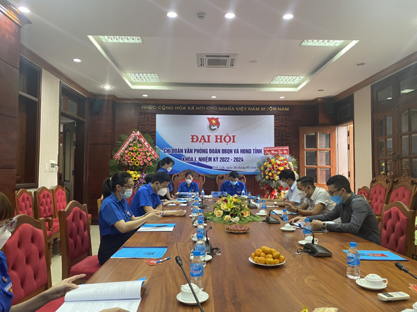 Đại hội Chi đoàn Văn phòng Đoàn ĐBQH và HĐND tỉnh Đắk Lắk lần thứ I, nhiệm kỳ 2022 - 2024