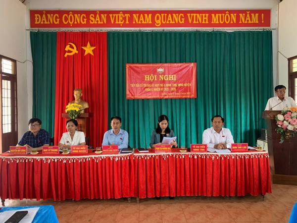 Tiếp xúc cử tri sau Kỳ họp thứ 6, Hội đồng nhân dân tỉnh Đắk Lắk Khóa X, nhiệm kỳ 2021-2026 tại xã Ea Sol, Huyện Ea H’Leo