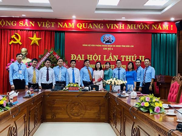 Hướng dẫn một số nội dung về Đại hội Đảng bộ các cấp tiến tới Đại hội đại biểu Đảng bộ tỉnh Đắk Lắk lần thứ XVIII, nhiệm kỳ 2025 - 2030