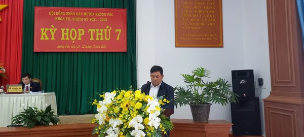 Kỳ họp thứ 7, HĐND huyện Krông Pắc Khóa XII 