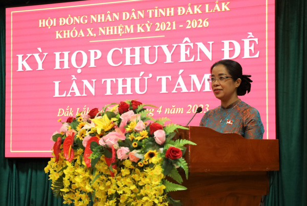 Hội đồng nhân dân tỉnh Đắk Lắk sẽ tổ chức Kỳ họp thứ Sáu, Hội đồng nhân dân tỉnh khóa X, nhiệm kỳ 2021 - 2026 từ ngày 12 đến ngày 14 tháng 7 năm 2023