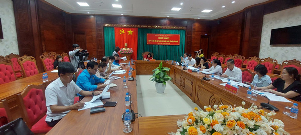 Đoàn Đại biểu Quốc hội tỉnh tổ chức hội nghị lấy ý kiến góp ý dự thảo Luật Bảo hiểm xã hội (sửa đổi) trước Kỳ họp thứ 6 - Quốc hội XV