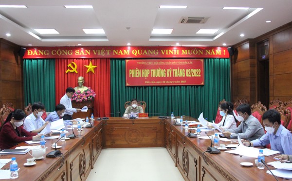 Thường trực HĐND tỉnh triển khai nhiệm vụ tháng 3/2022 