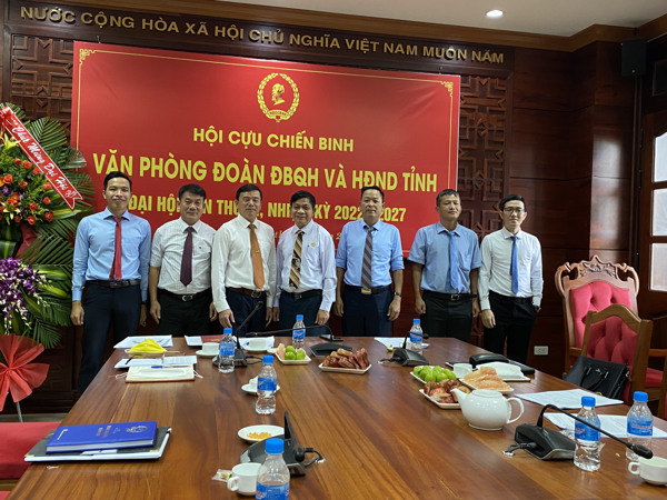 Đại hội Hội Cựu chiến binh Văn phòng Đoàn ĐBQH và HĐND tỉnh lần thứ III, nhiệm kỳ 2022 - 2027
